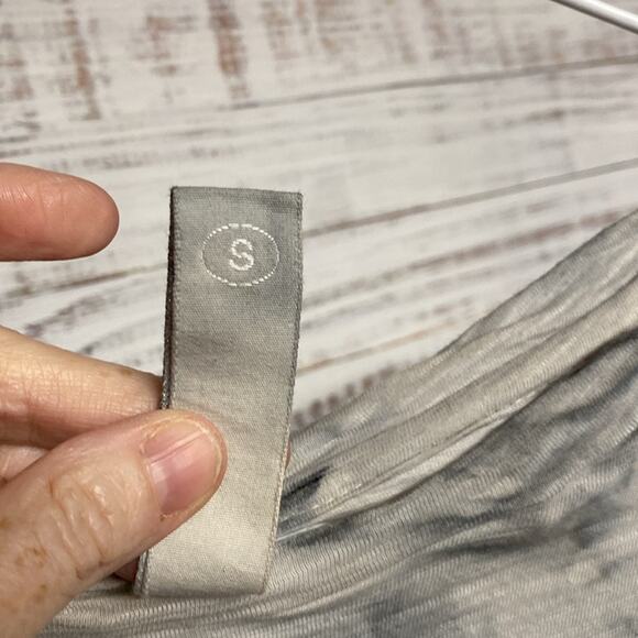 Gilda Midani Color Dipped Top Small Gray Orange - Picture 4 of 6